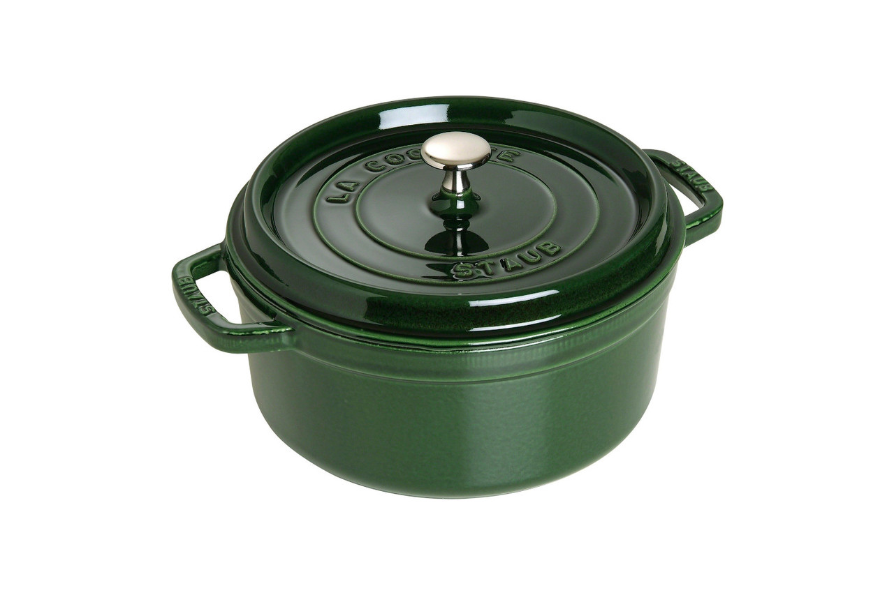 Staub Cast Iron 4-qt Round Cocotte - Cherry