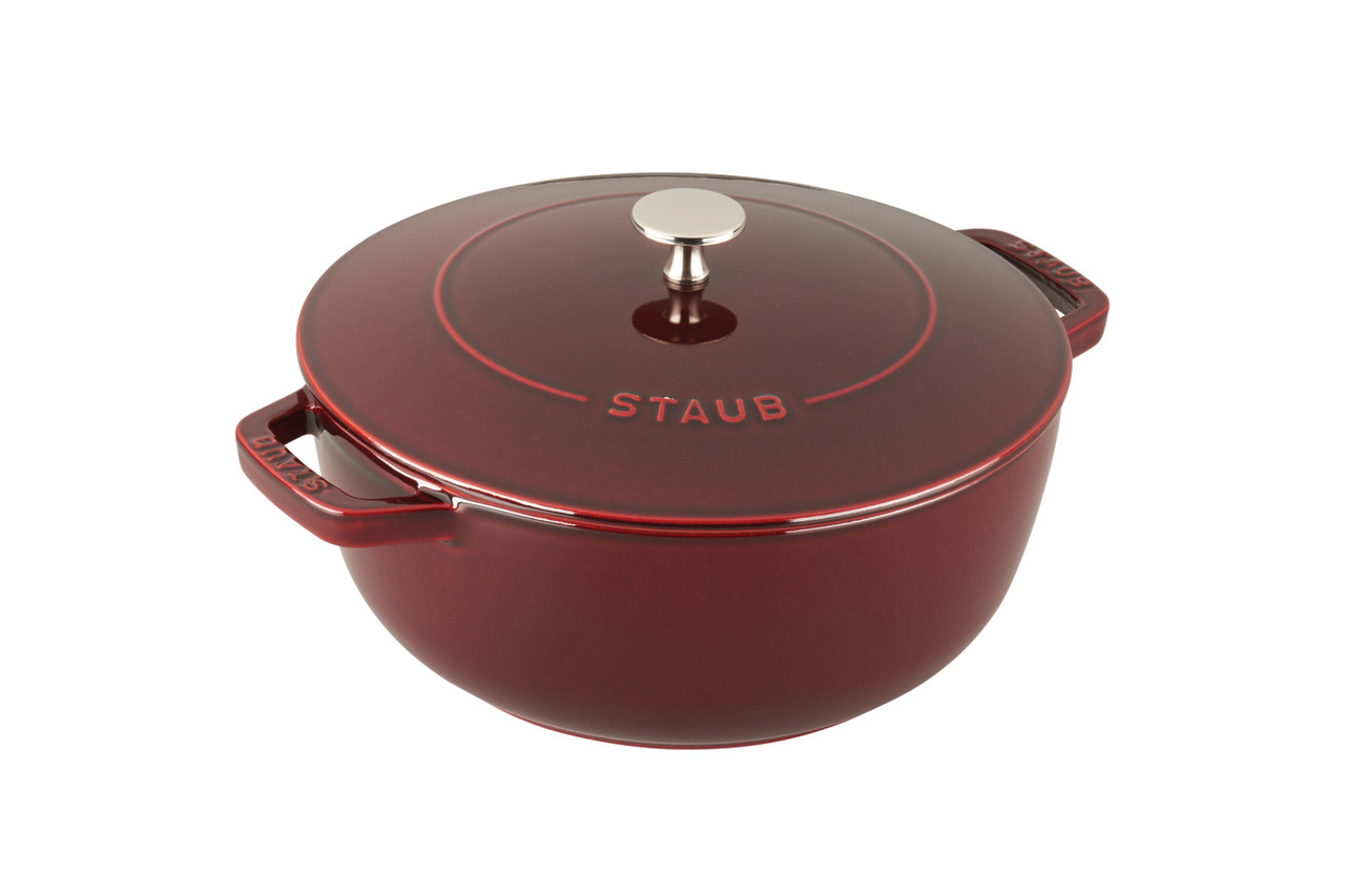 Staub Cast Iron 3 3/4 qt. Essential French Oven - Grenadine