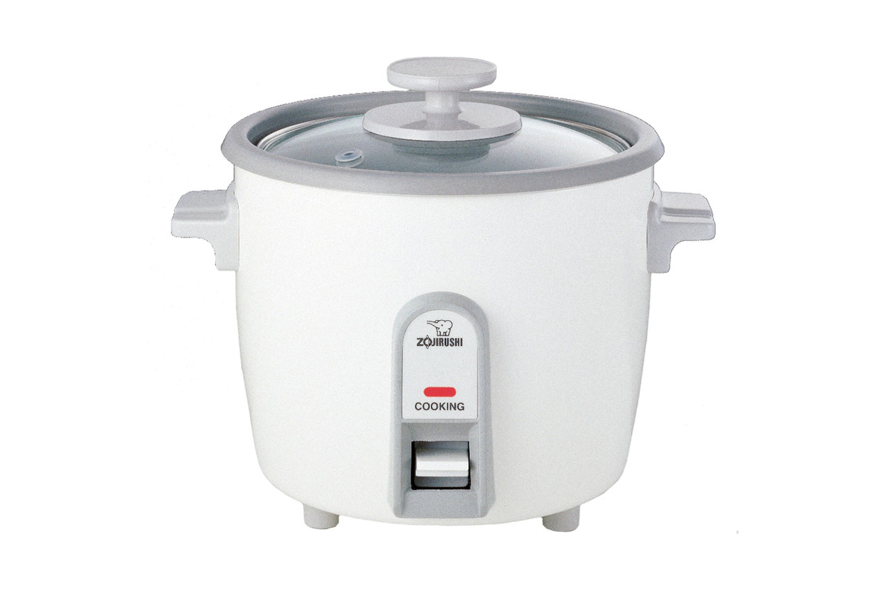 Zojirushi NHS-06 Rice Cooker/Steamer, 3 Cups, White