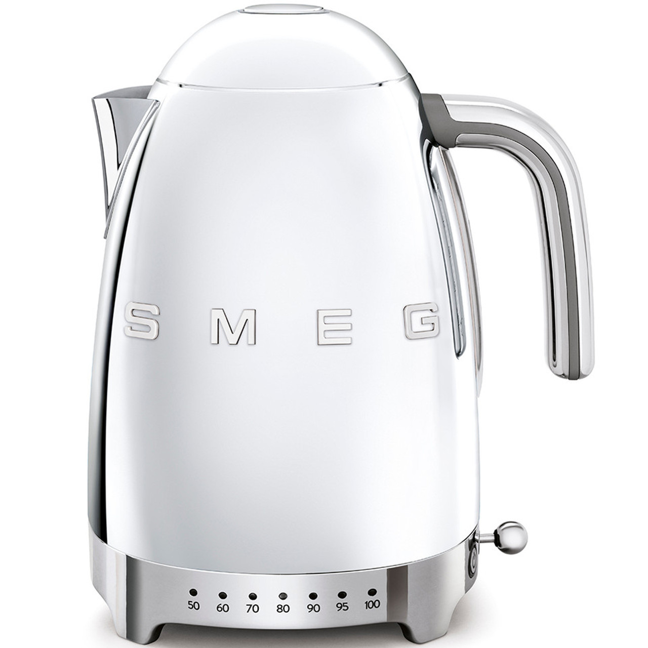 SMEG Retro Variable Temperature Kettle in 4 Colors, Stainless