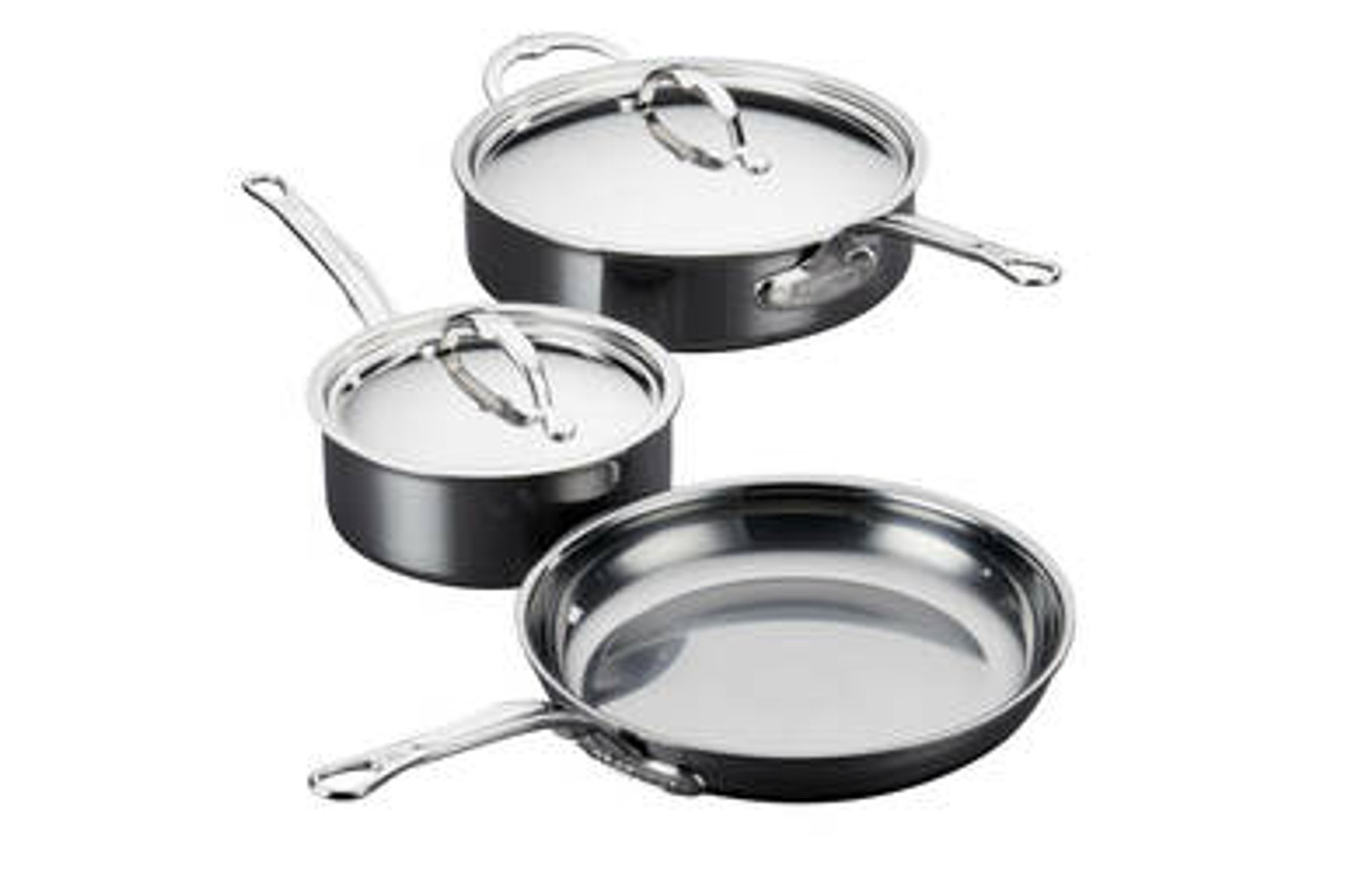 Demeyere Essential5 10-Piece Stainless Steel Cookware Set