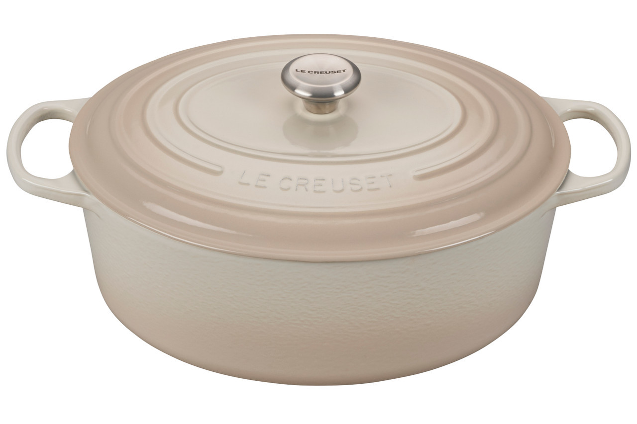 Le Creuset Oval French Oven - Signature 6.75 Qt - White