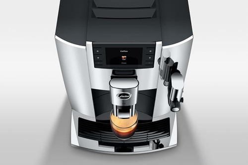 Jura E8 Super Automatic Coffee Machine - Chrome