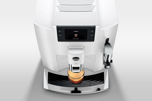 Jura E8 Super Automatic Coffee Machine - Piano White Jura E8 Super Automatic Coffee Machine - Piano White