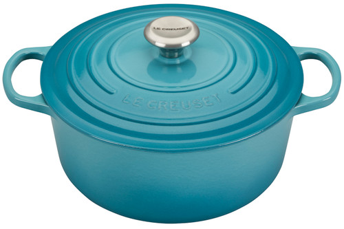 Le Creuset Flame Signature Round Cast Iron Dutch Oven 4.5 qt.