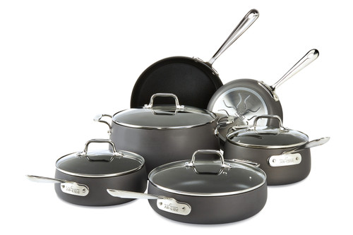 All-Clad HA1 Hard Anodized Nonstick 10 Piece Cookware Set