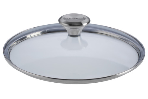 Le Creuset 12 inch Glass Lid with Stainless Steel Knob