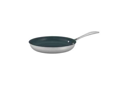 ZWILLING Clad CFX 10-inch Stainless Steel Ceramic Nonstick Fry Pan