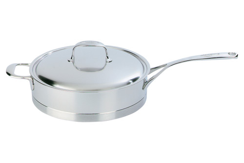 Demeyere Atlantis Stainless Steel 3 qt. Saute Pan & Lid