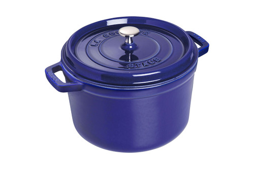 Staub 5 qt. Tall Round Oven - Dark Blue