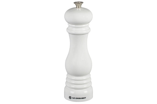 Le Creuset 8 Inch Pepper Mill - White