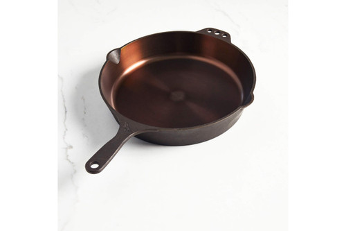 Smithey 14 inch Dual Handle Cast Iron Skillet : Canady`s