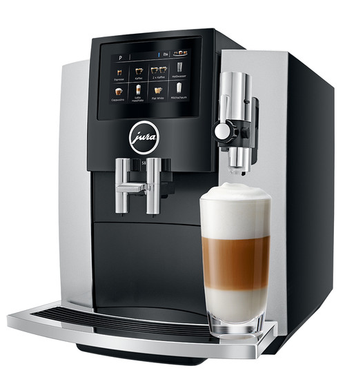 Jura S8 Automatic Coffee Machine - Moonlight Silver