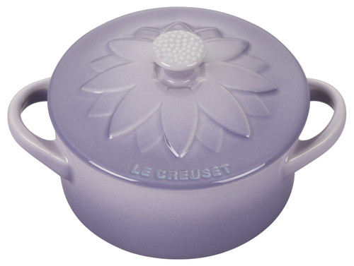 Le Creuset Stoneware Mini Cocotte with Flower Lid - Provence
