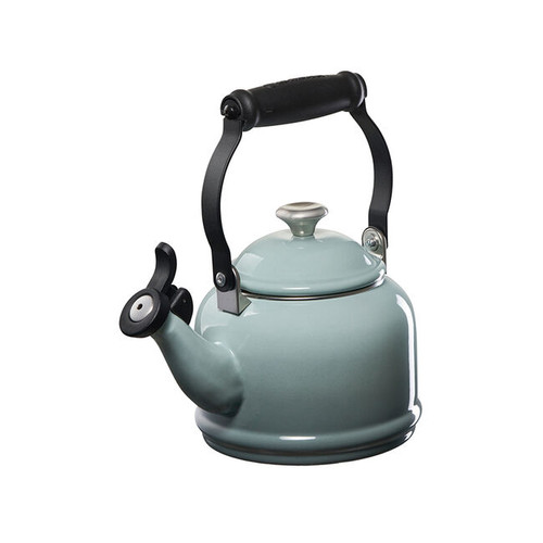 Le Creuset Demi Tea Kettle with Stainless Steel Knob - Sea Salt