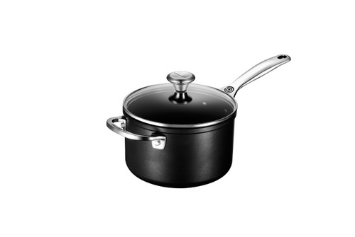 Le Creuset Toughened Nonstick PRO 3 qt. Sauce Pan w/Helper Handle