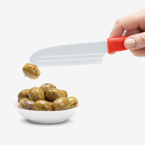 Dreamfarm Knibble Lite Cheese Knife - Red Dreamfarm Knibble Lite Cheese Knife - Red