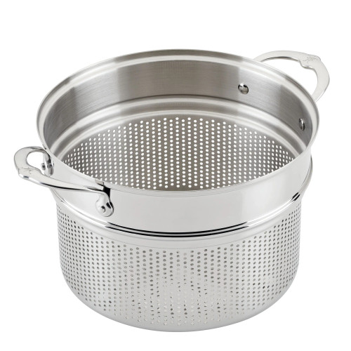 Hestan Provisions Stainless Steel 8 Quart Pasta Insert