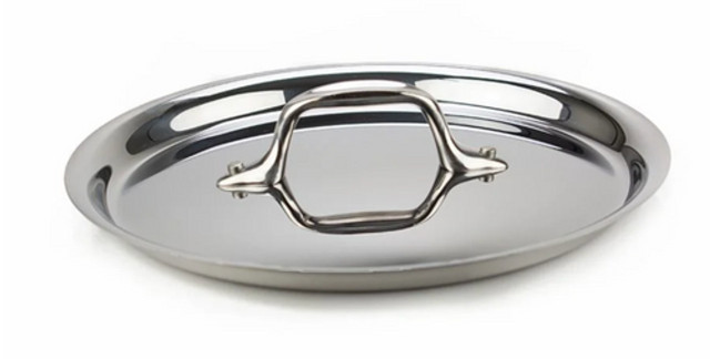 All-Clad 3912 Stainless Steel Lid for Tri-ply and Copper Core 12 inch FRY  PAN LID