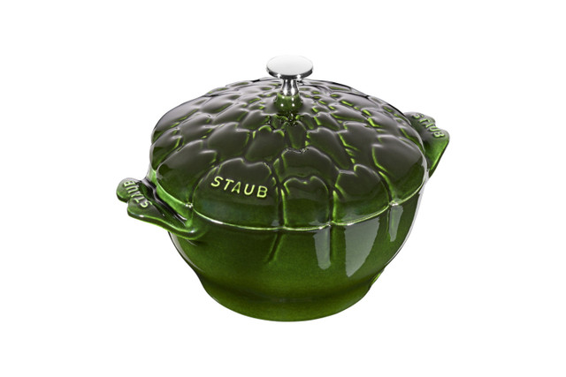 Staub Enameled Cast Iron Grill Pans and Griddles - Artichoke OTR