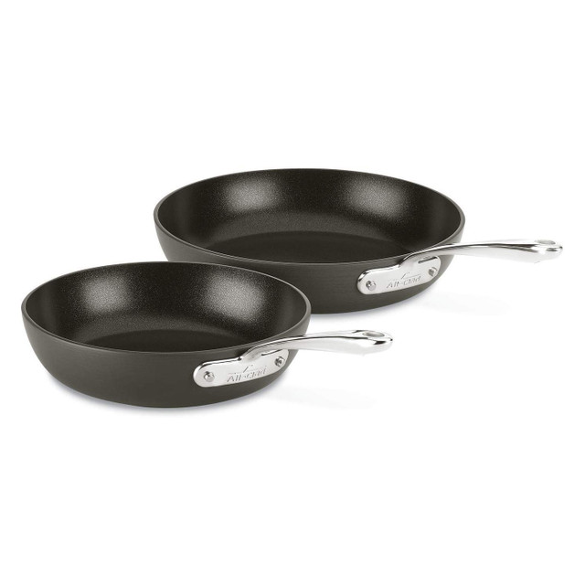 HA1 Nonstick Frypan Set with Lids 10 and 12 inch