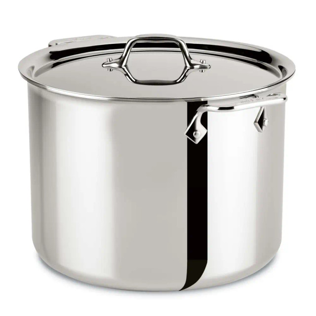 D3 Stainless 3-Ply Bonded Cookware Mini Casserole with Lid 1 Quart