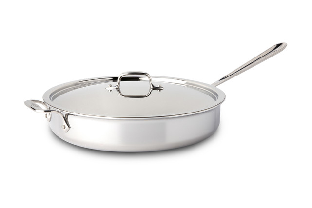 All-Clad D3 Stainless Steel 50th Anniversary Casserole with Lid, 3 qt.