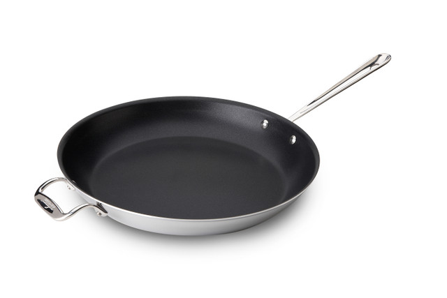 All-Clad D3 Tri-Ply Stainless-Steel Deep Sauté Pan, 6-Qt.