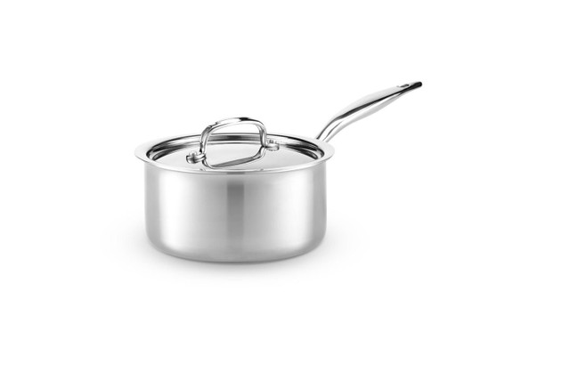 Heritage Steel 2 Quart Saucier with Lid