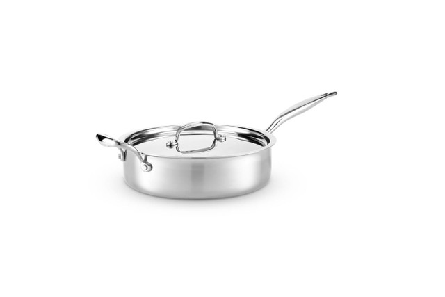 Heritage Steel 13.5 Paella Pan with Lid