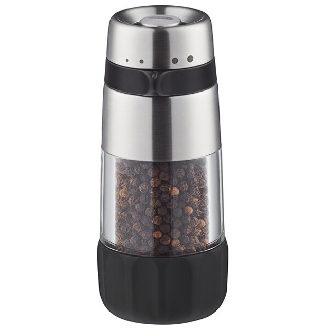 OXO Good Grips Salt and Pepper Grinder Set, Stainless Steel