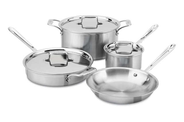 Stainless Steel Cookware Set, 17 Pieces, 1 - Metro Market