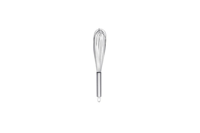 Cuisipro 10 Inch Silicone Flat Whisk, Red