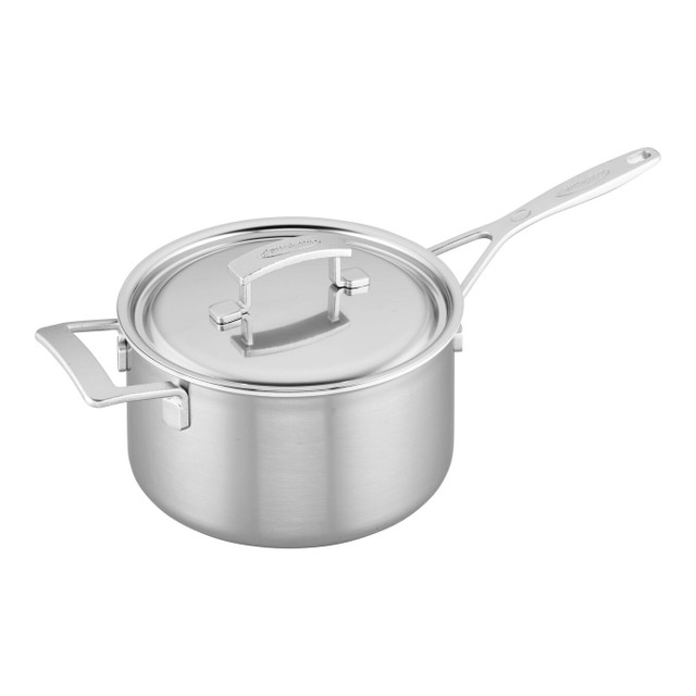 Demeyere Essential 5 8 qt Stock pot, 18/10 Stainless Steel