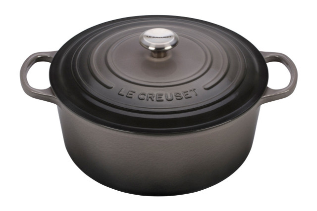 Cast Iron Dutch Oven with Lid-3 Quart Enamel Coated Pot for Oven or  Stovetop-For Soup Stew, 1 unit - Metro Market