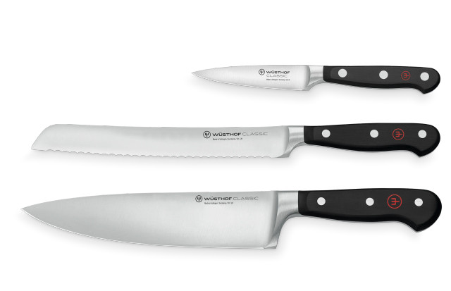 Global 3-Piece Anniversary Chef's Knife Set