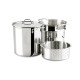 All-Clad Stainless Steel 12 qt. Disc Bottom Multi-Cooker Stock Pot
