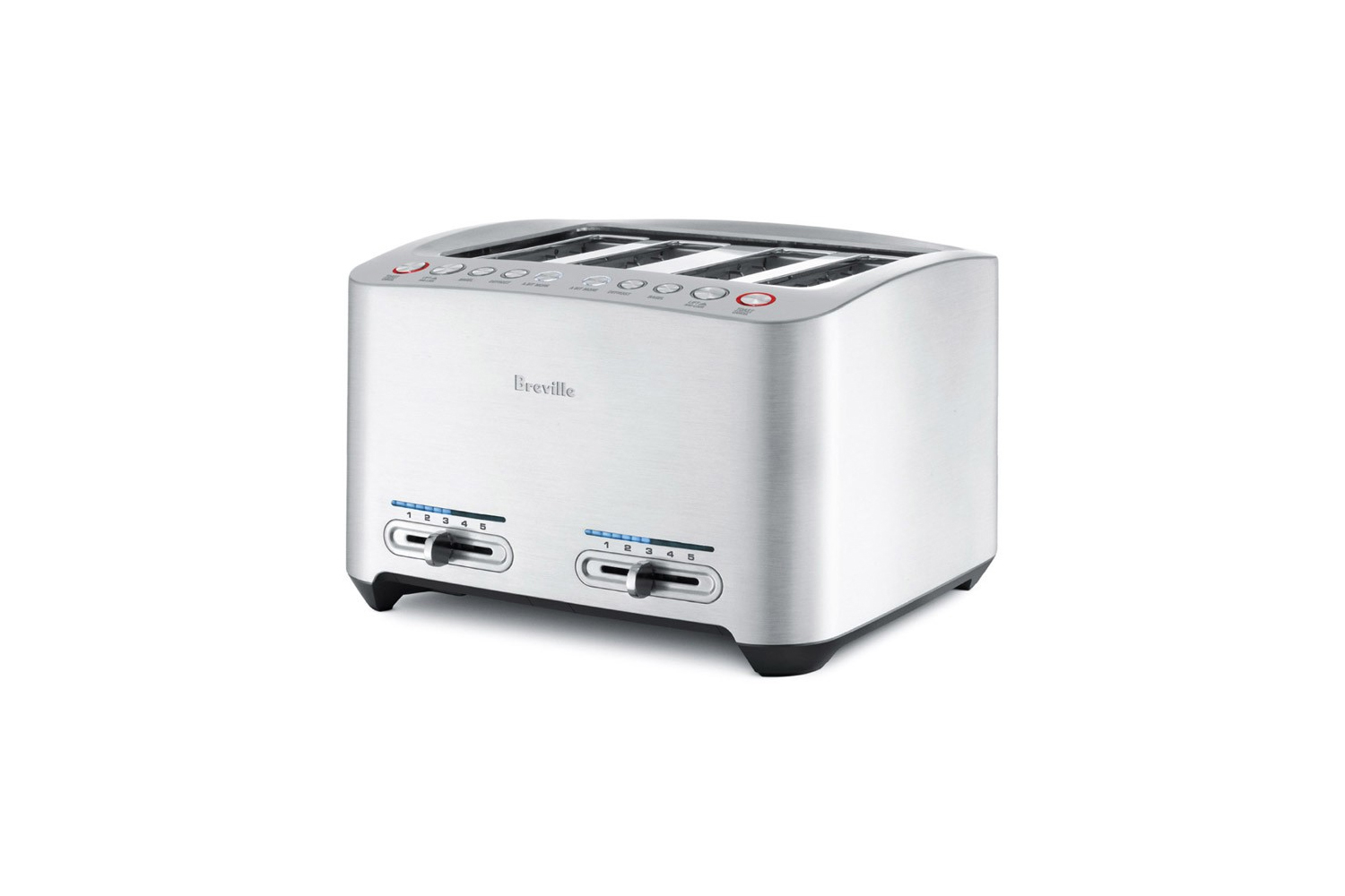 Breville Smart Toaster 4-Slice Wide-Slot Toaster Steel BTA840XL - Best Buy
