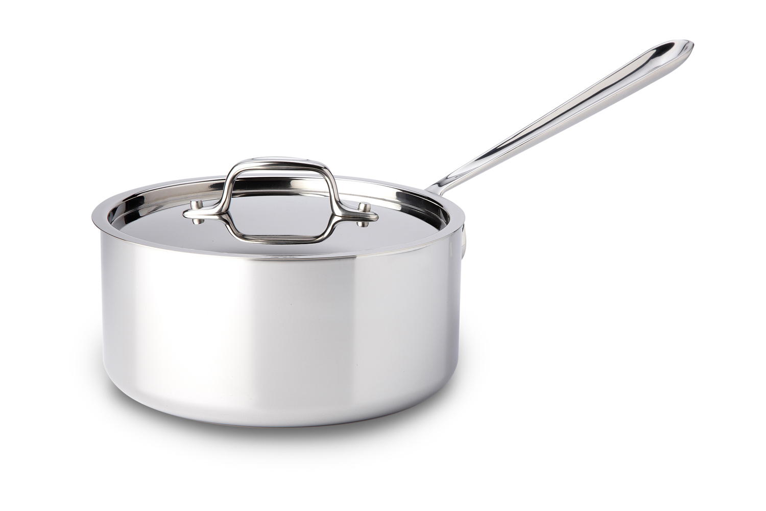 3-Qt Medium Saucepan, Tri-Ply Stainless Steel