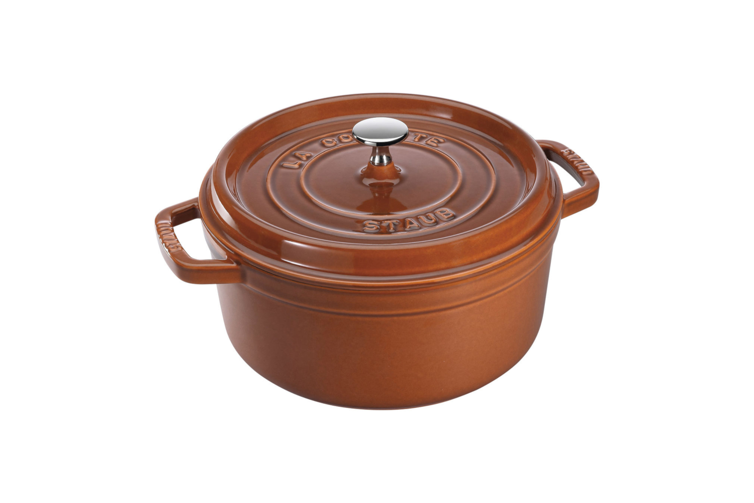 Staub Cast Iron 7-qt Round Dutch Oven - Turquoise