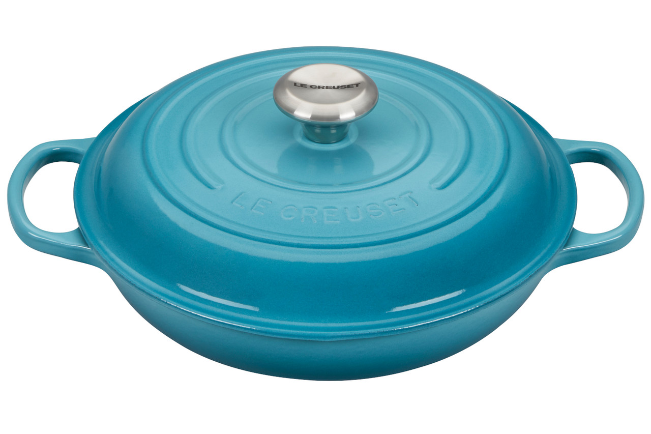 Le Creuset Signature Cast Iron 5 qt. Caribbean Braiser