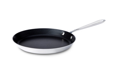 All-Clad Tri-Ply Stainless-Steel Nonstick Fry Pan, 12