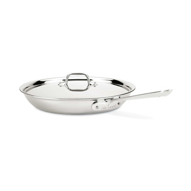 新品未使用 オールクラッド/All Clad 12インチ D3 フライパン Amazon.com: All-Clad D3 3-Ply Stainless Steel Fry Pan Set, 10,12