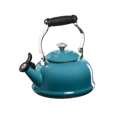 Le Creuset 1.7 Quart Enamel on Steel Whistling Tea Kettle - Flame