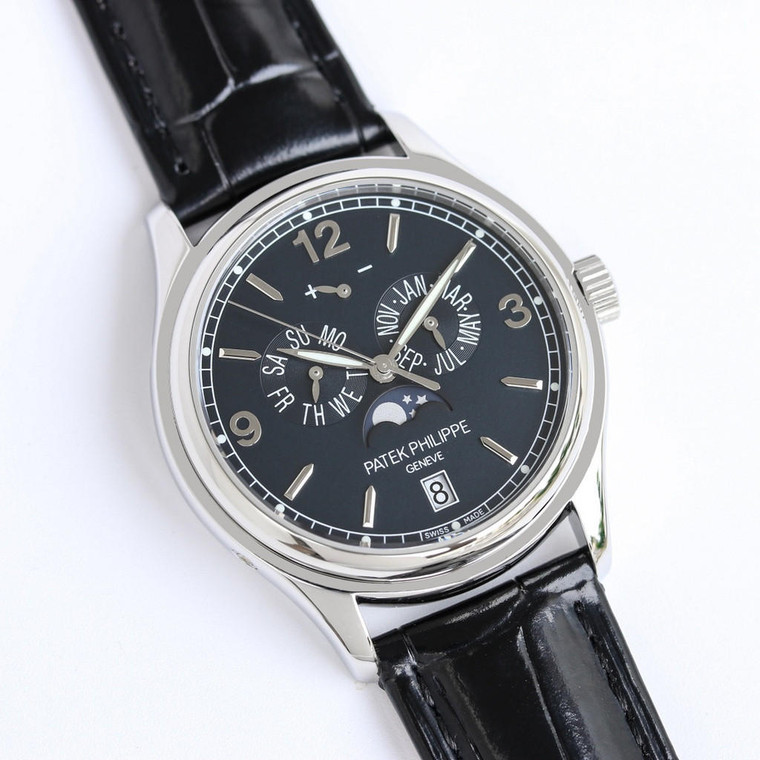 Buy Super clone replica plain jane Patek Philippe PP RK1 black, blue fac watch from the best trusted, fake clone swiss designer brand watch website