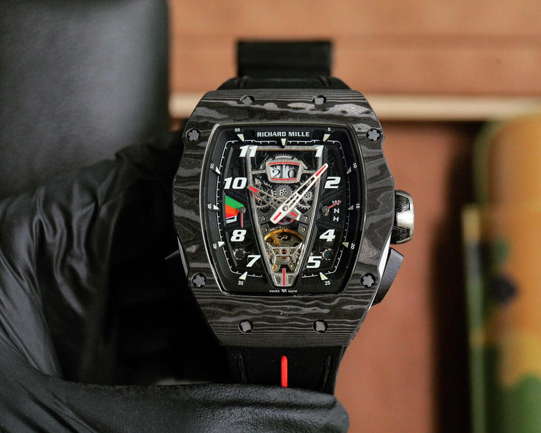 Buy Super clone replica plain jane Richard Mille RM40-01 Mclaren black watch from the best trusted, fake clone swiss designer brand watch website