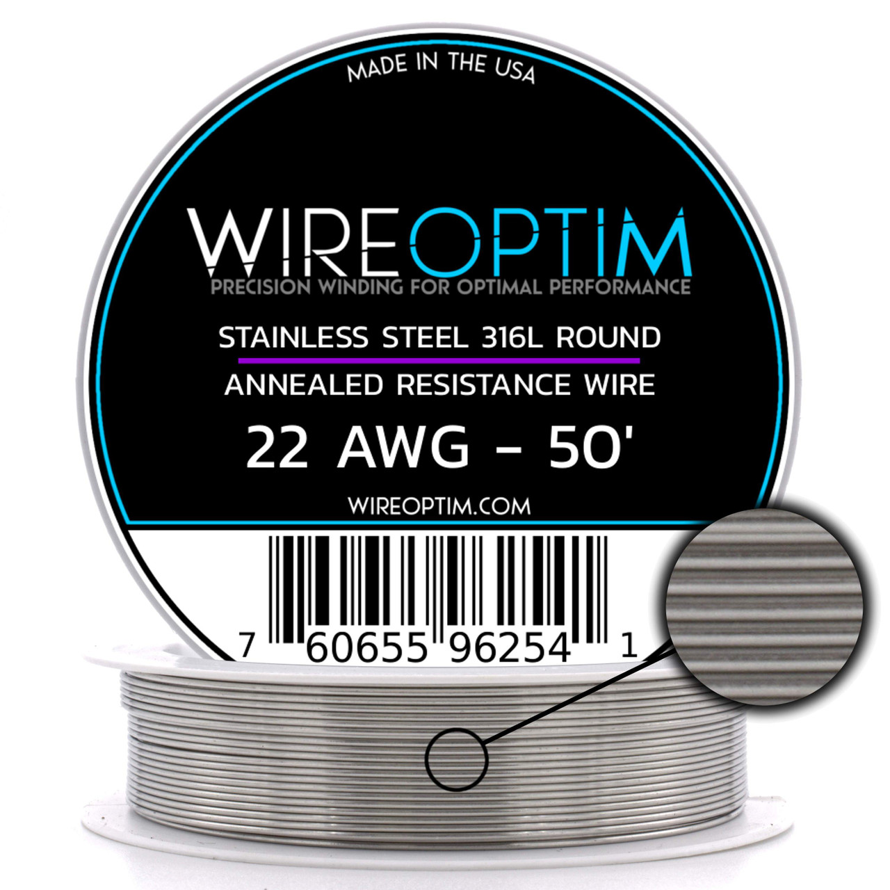 Annoteren dienen Vermindering Stainless Steel 316L Round Wire - WIREOPTIM