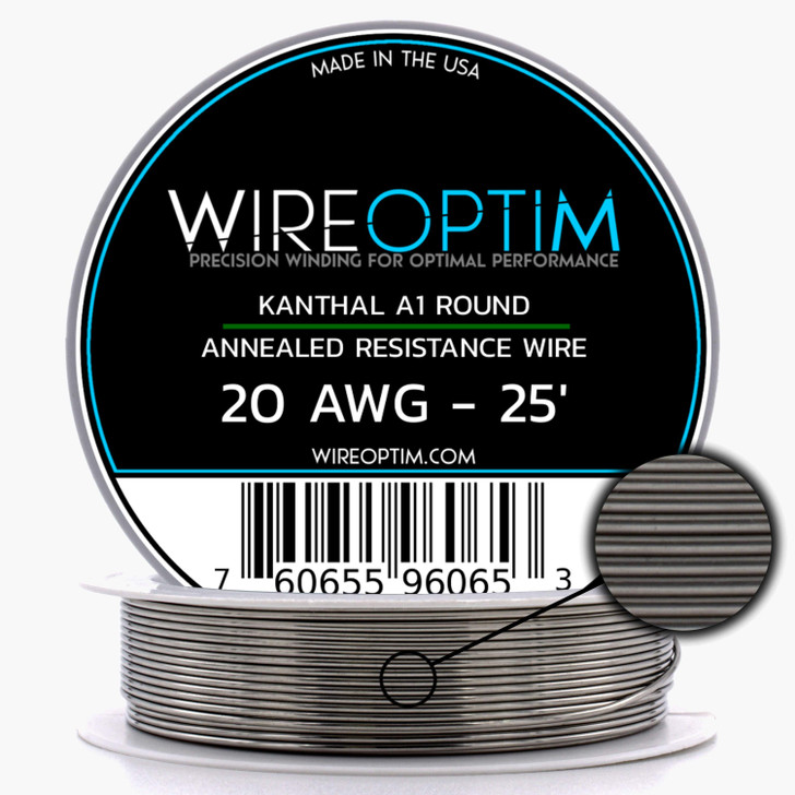Kanthal A1 Resistance Wire (Even Gauges)