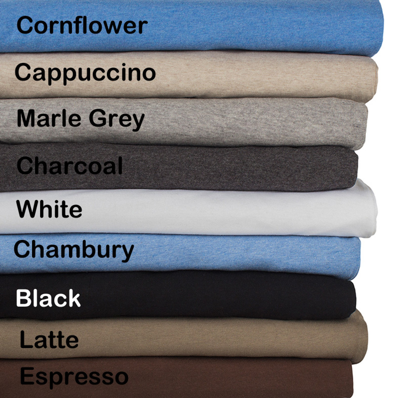 Bambury BedT Cotton Blend Jersey T-Shirt Sheet Set King|Queen|Double|King Single 