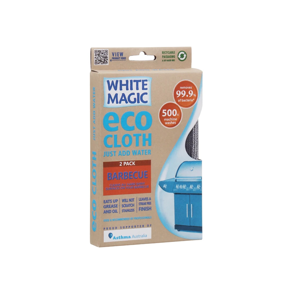 Eco Cloth Barbecue Cloth 2 Pack by White Magic | Commercial Supplies ...